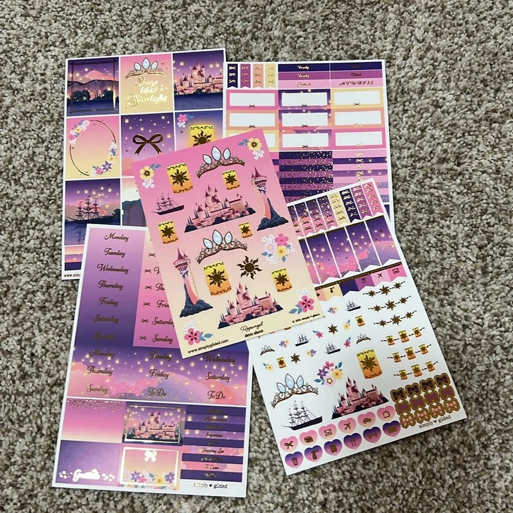 NEW 12 Days of Simply Gilded partial box items